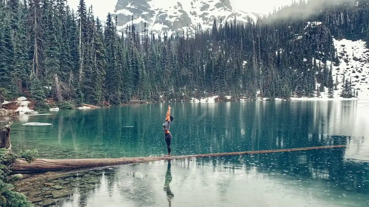 Mountain lake in Colorado