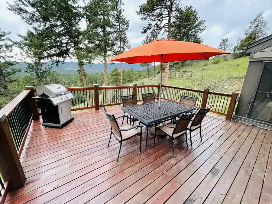 Deck at Red Rocks Artist Retreat